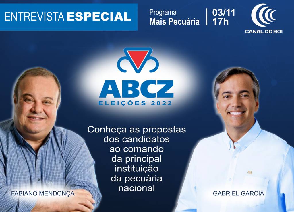 Hoje: Canal do Boi realiza sabatina com candidatos à presidência da ABCZ