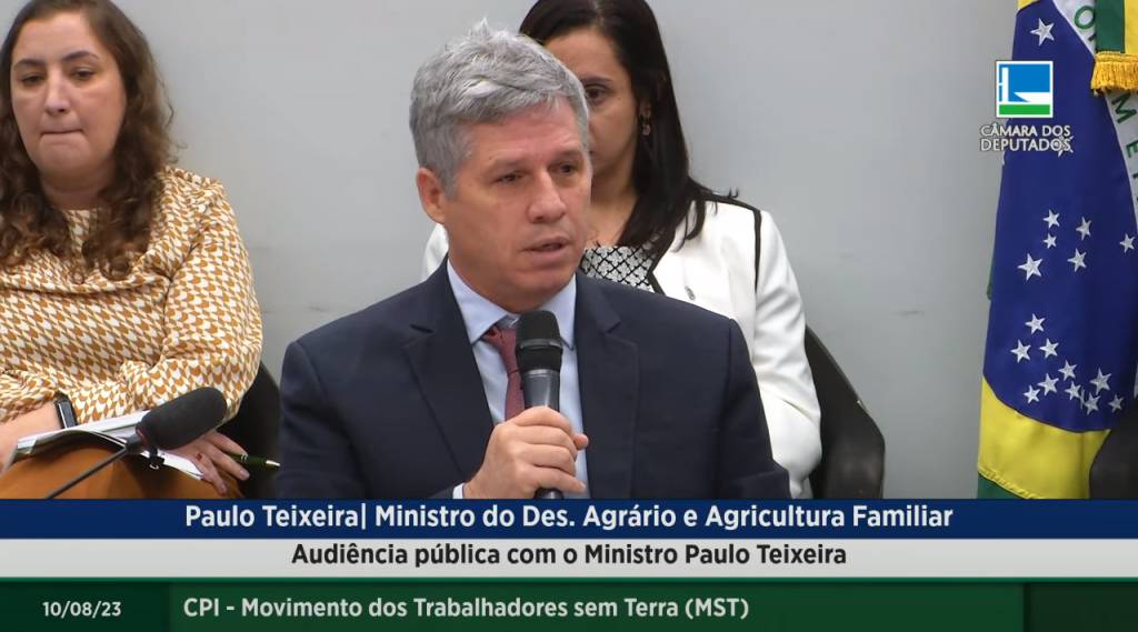 AO VIVO: Ministro Paulo Teixeira presta esclarecimentos à CPI do MST