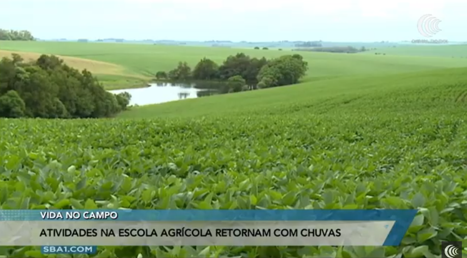 Atividades nas escolas agrícolas retornam com as chuvas no RS
