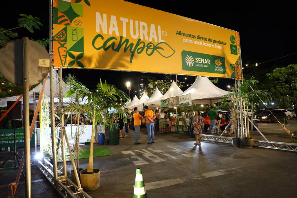 Vendas da Feira Natural em MT aumentaram 50% em relação a 2021