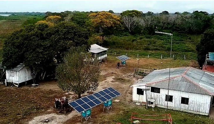 Mil famílias pantaneiras são beneficiadas com painéis solares