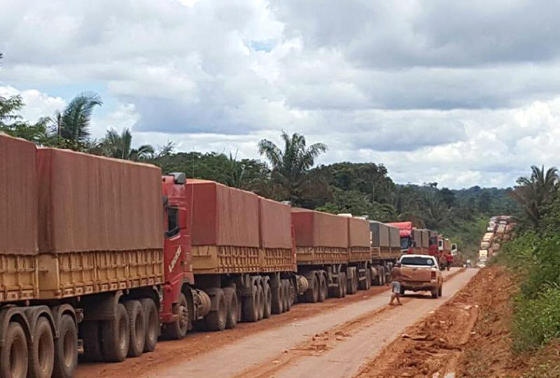 Clima chuvoso no Pará segue atrapalhando escoamento da safra de grãos 