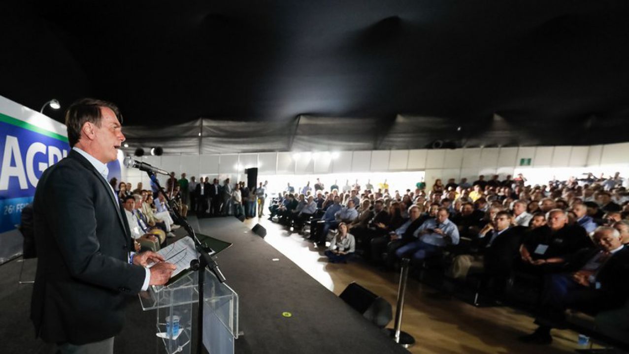 Bolsonaro anuncia R$ 1 bi para o plano safra 2019/2020 na Agrishow 2019