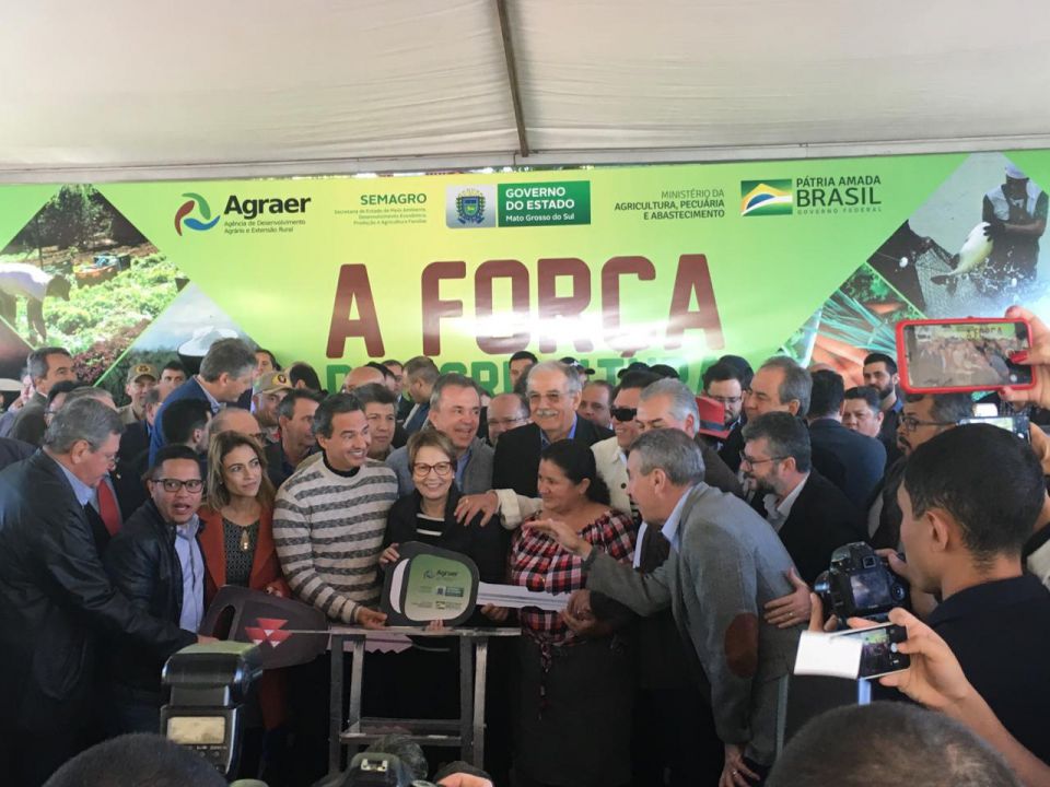 Ministra Mapa participa de eventos no Mato Grosso do sul 
