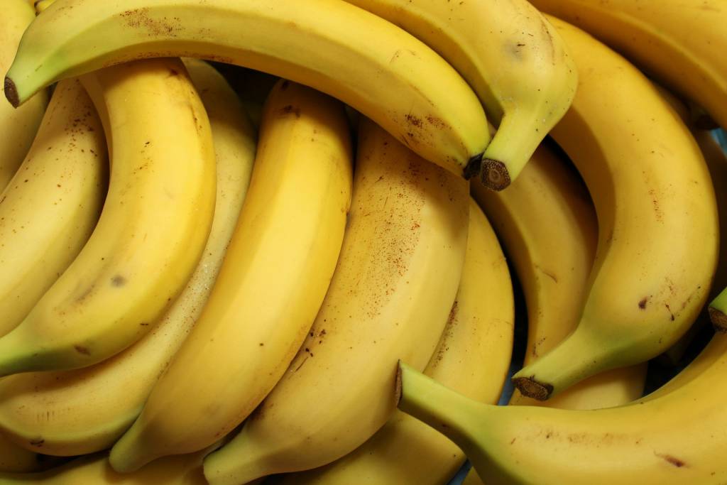 Valores da banana com crescimento na parcial do ano