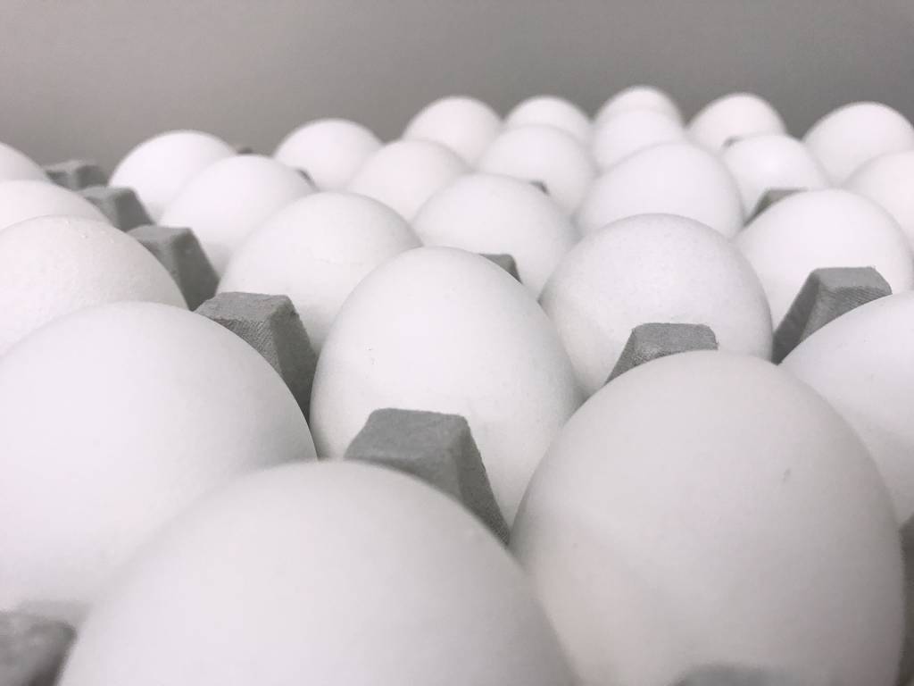 Cotações de ovos em alta