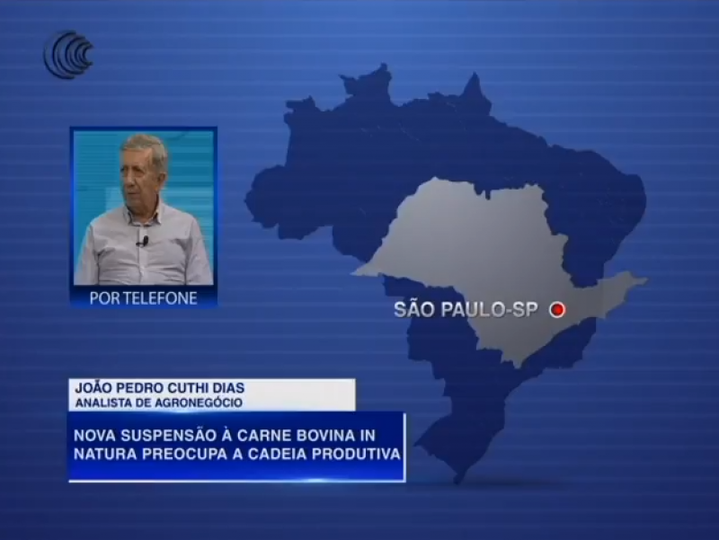 Setor produtor de carne do Brasil sofreu um novo baque na última quinta-feira