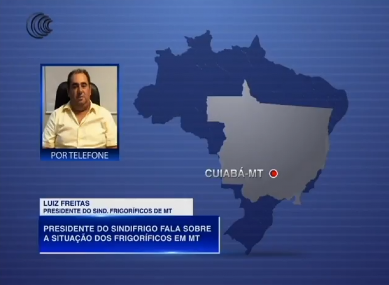 Presidente do Sindifrigo fala sobre a situação dos frigoríficos em Mato Grosso