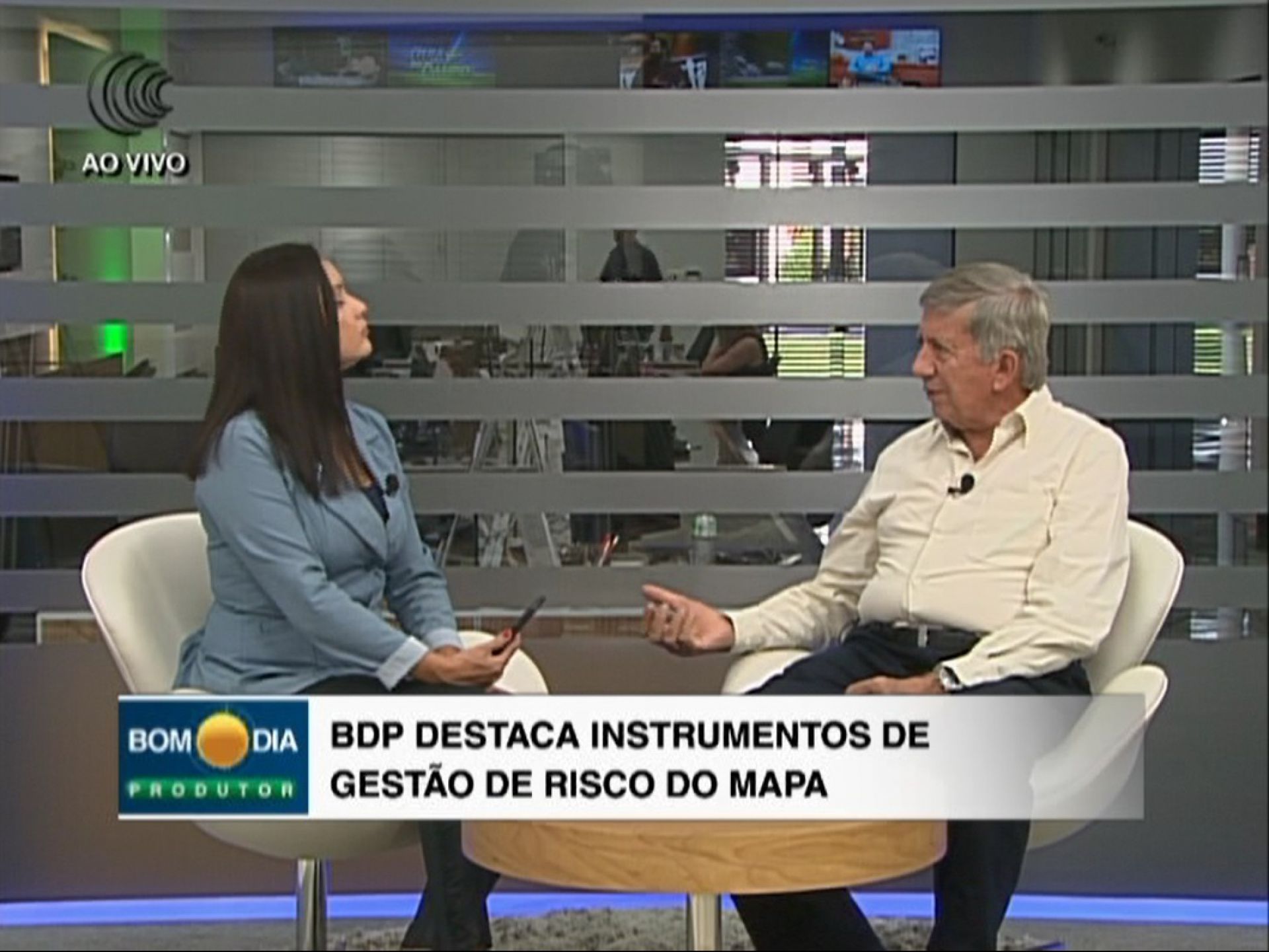 BDP destaca os instrumentos de gestão de risco do MAPA