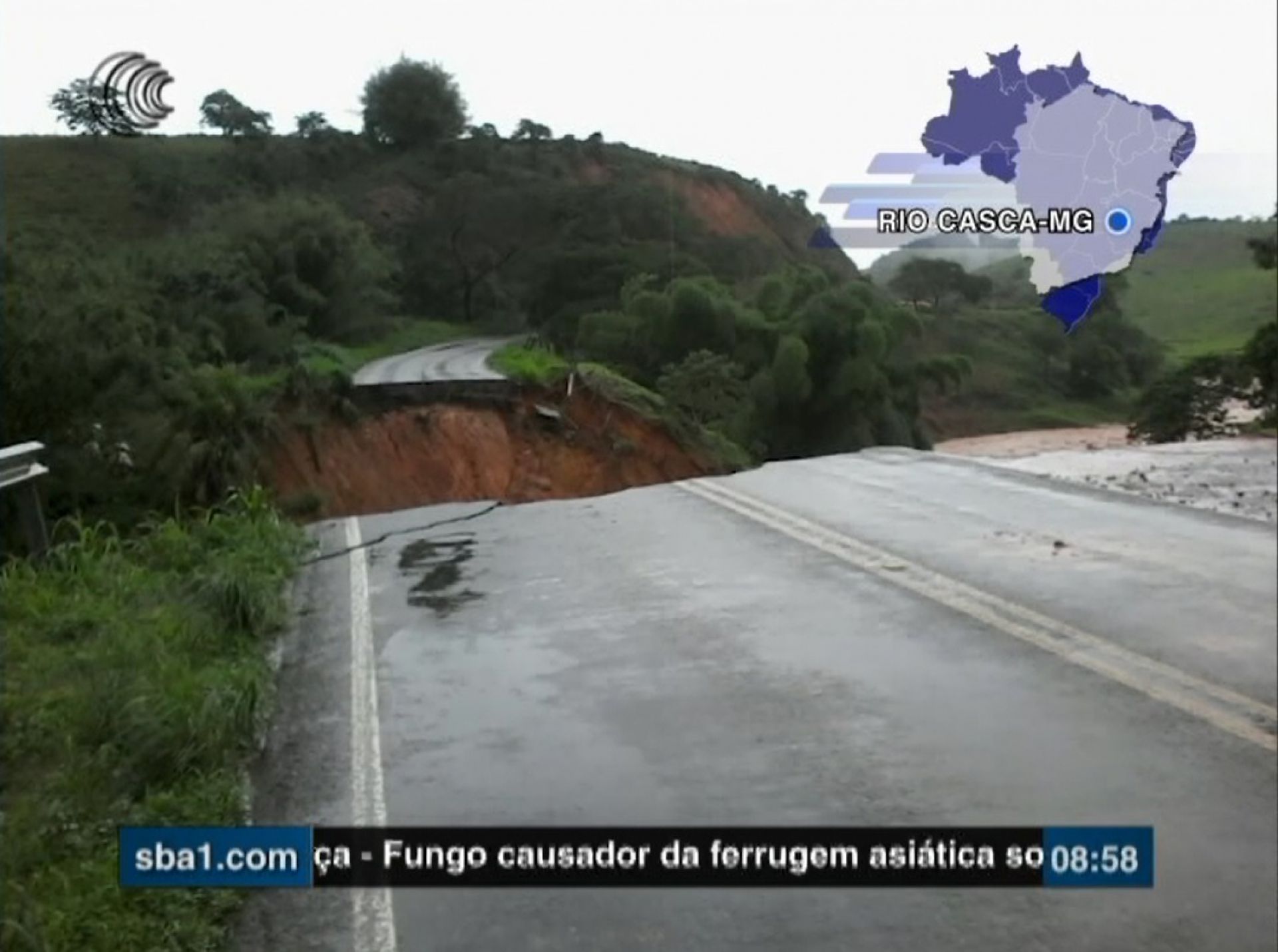 Tá na Rede mostra estragos causados pela chuva em Minas Gerais