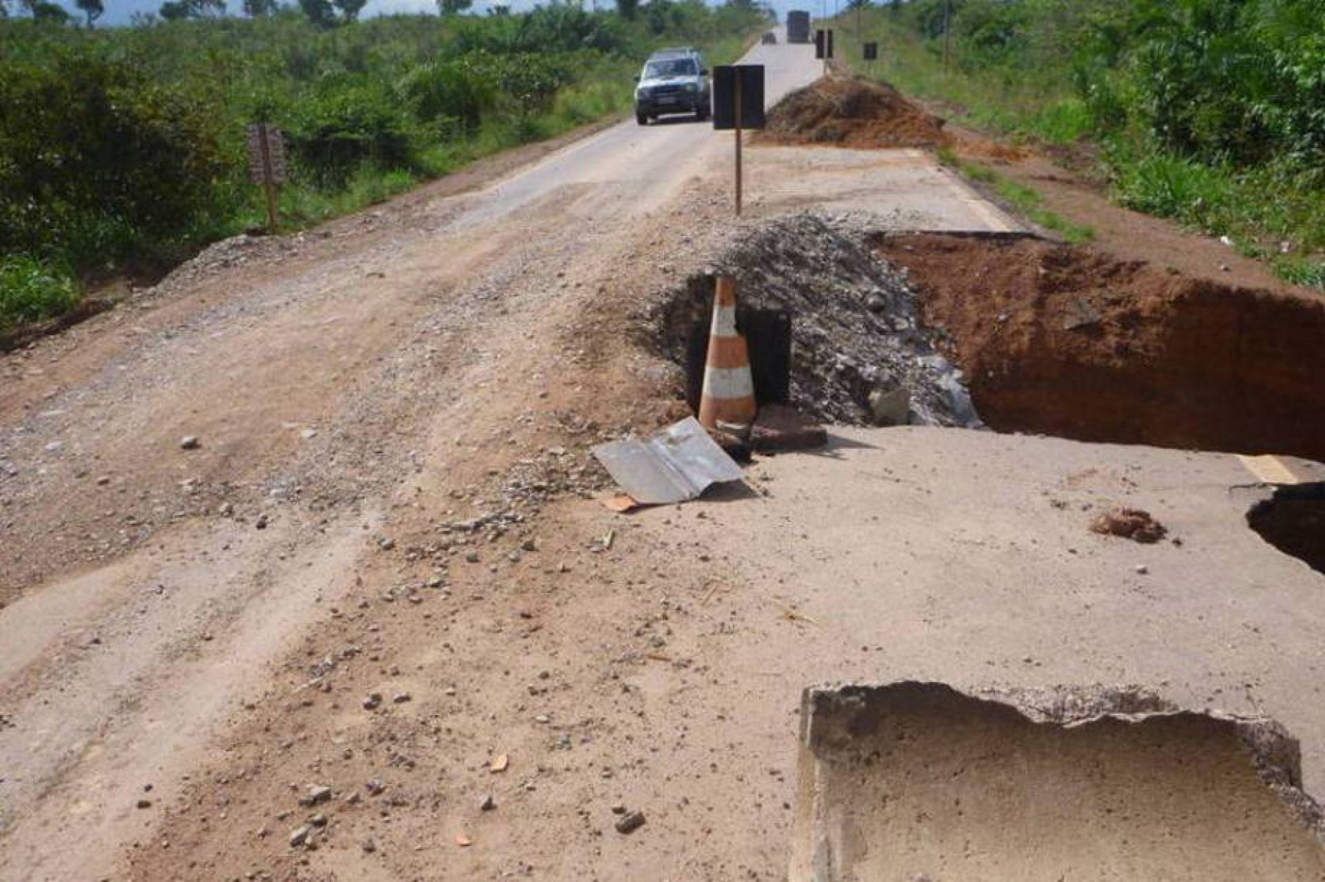 Condição de estrada nas rodovias do Pará estão exageradamente ruins