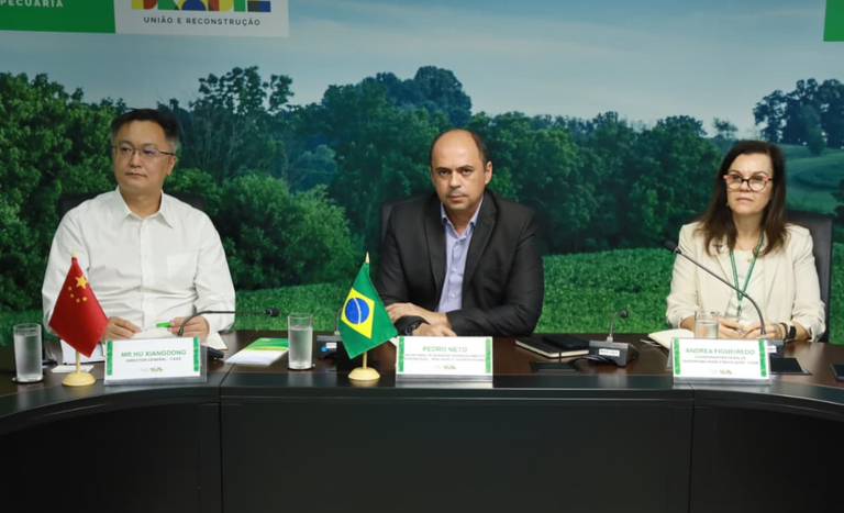Brasil e China seguem no diálogo sobre sustentabilidade e transparência nas cadeias produtivas agropecuárias
