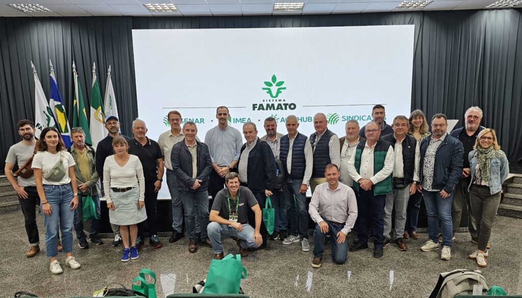 Na Famato, franceses buscam informações sobre a pecuária de corte em Mato Grosso