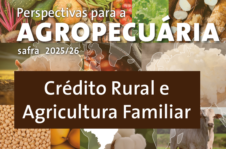 Perspectivas para a Agropecuária 2025/26: crédito rural exerce papel estratégico na produção agropecuária