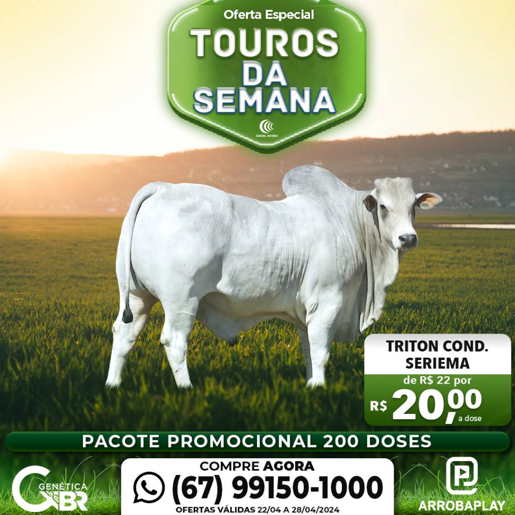 Conheça os touros com venda especial de sêmen desta semana