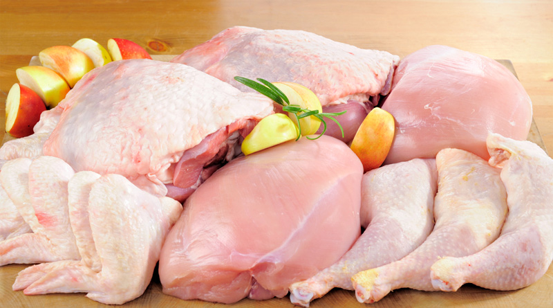 Excesso de oferta mantém queda nos preços do frango vivo e da carne