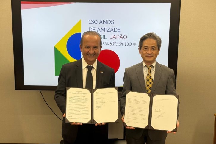 Santa Catarina e Japão assinam carta de intenções para ampliar exportação de grãos e desenvolver infraestrutura logística
