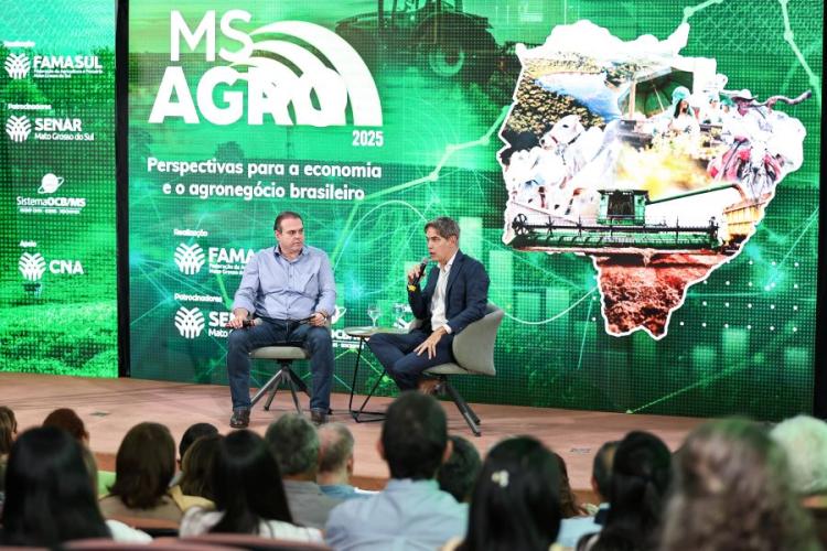 Economia de MS supera ritmo chinês, afirma Ricardo Amorim durante o MS Agro