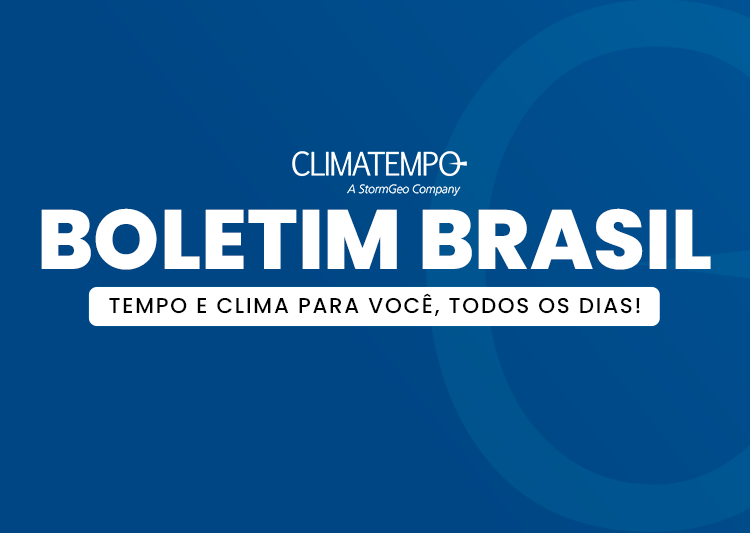 Previsão de hoje com chuva isolada, calor intenso e alertas de temporais pelo país