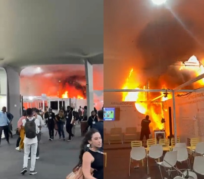 COP-30, em Belém, tem incêndio e área esvaziada às pressas: ‘Pessoas desesperadas’; veja vídeo