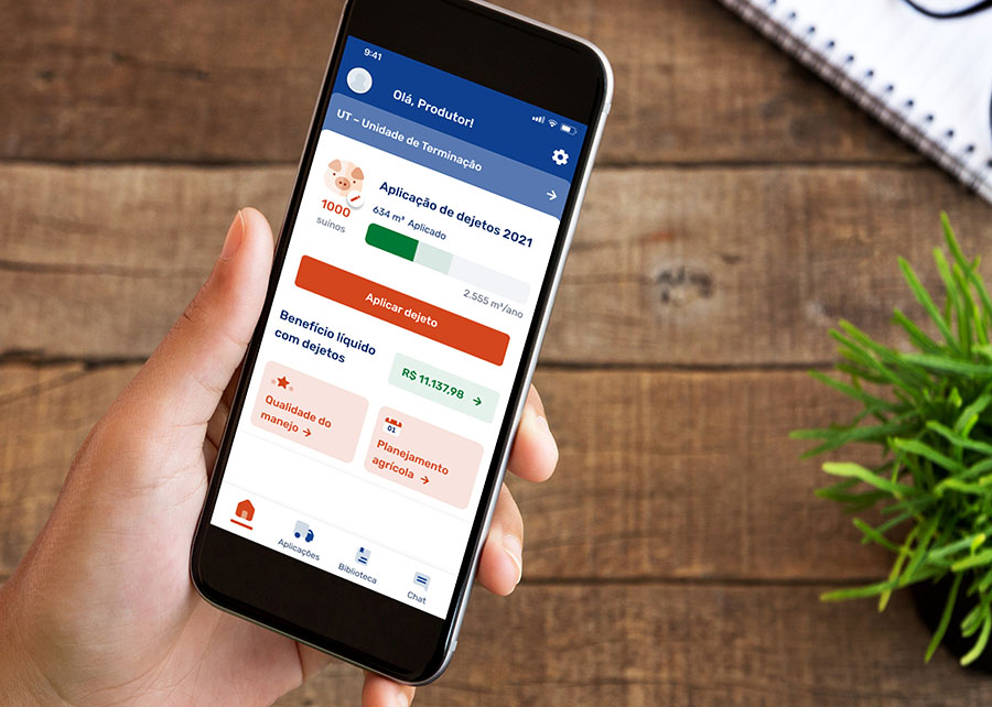 Novo aplicativo amplia assistência técnica digital a suinocultores familiares