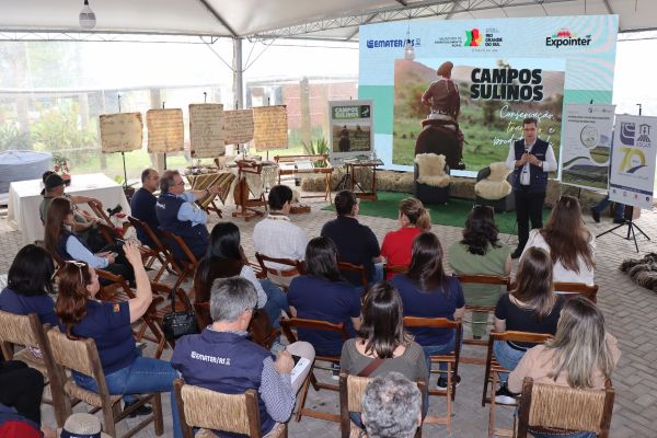 Expointer 2025: Emater/RS-Ascar lança projeto de conservação dos campos sulinos