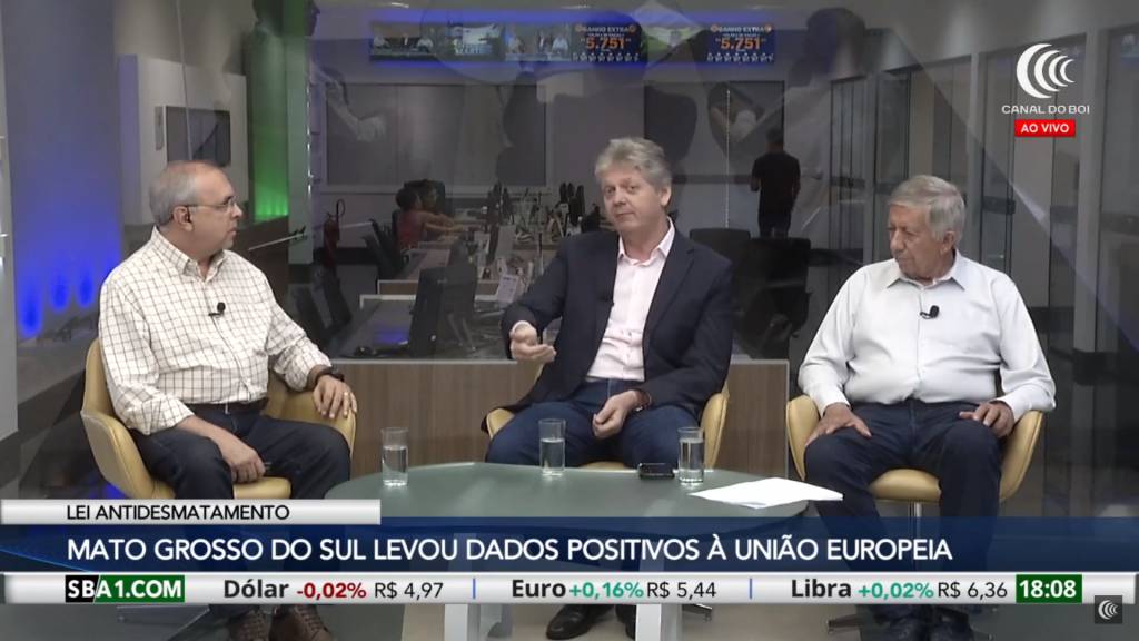 Mato Grosso do Sul apresenta dados positivos à União Europeia sobre Lei Antidesmatamento