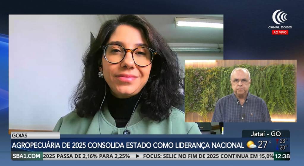 Goiás encerra 2025 como liderança na produção agropecuária