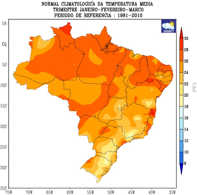 Previsão meteorológica projeta Verão com chuvas irregulares e temperaturas acima do normal