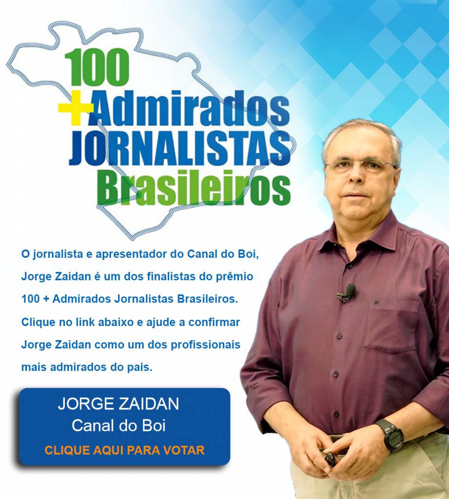 Jorge Zaidan é finalista do prêmio 100 +Admirados Jornalistas Brasileiros de 2025