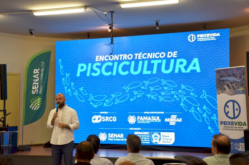 Piscicultura avança em Mato Grosso do Sul com produção recorde e ampliação de incentivos ao setor