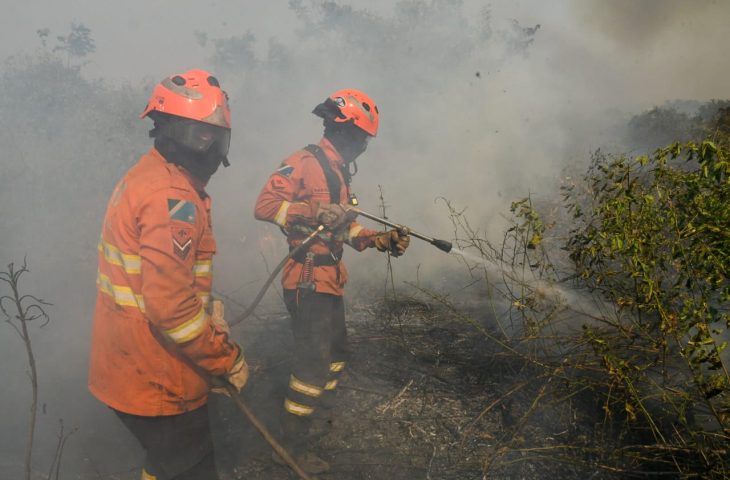 MS reforça planejamento contra o fogo e mobiliza Corpo de Bombeiros no combate a focos no Pantanal