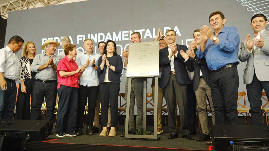 Arauco lança Pedra Fundamental da Ferrovia do Projeto Sucuriú em Mato Grosso do Sul