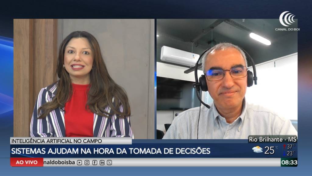 Inteligência artificial ajuda na hora da tomada decisões no campo