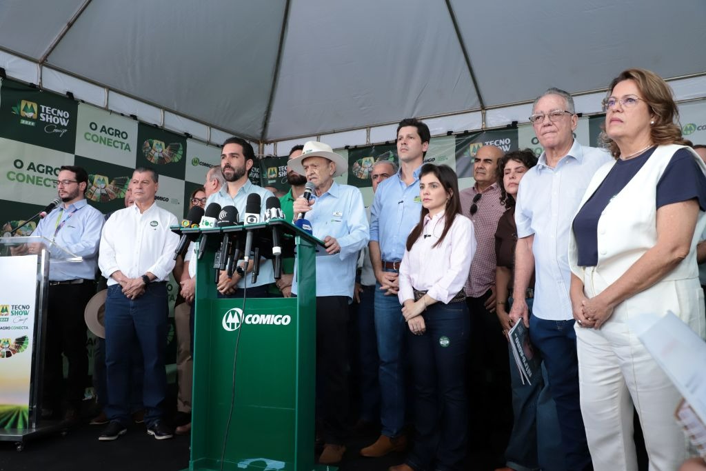 Tecnoshow COMIGO 2026 começa valorizando a força do agronegócio goiano