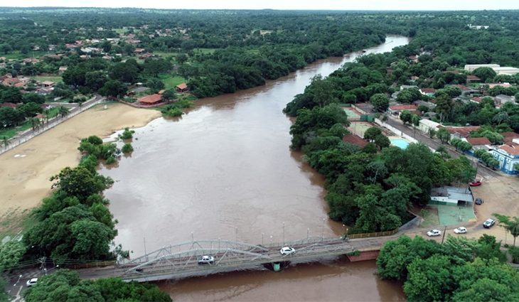 Governo de MS emite aviso de emergência é emitido devido à elevação dos níveis dos rios Taquari e Aquidauana