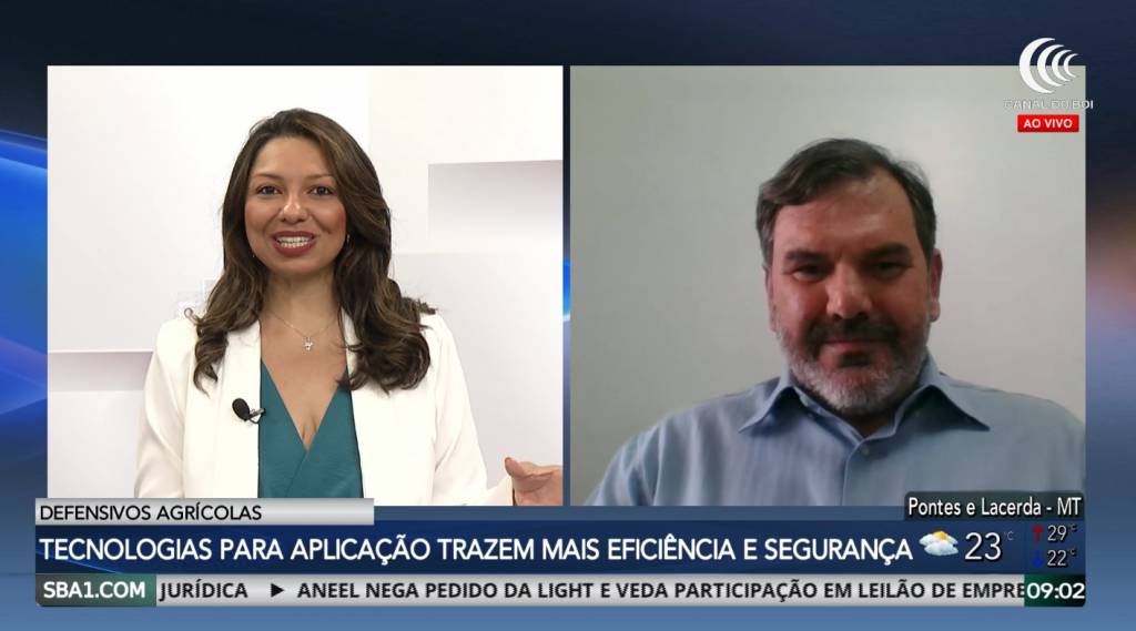 Tecnologias trazem mais eficiência e segurança na aplicação de defensivos agrícolas
