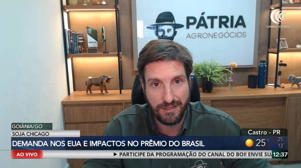 Mercado da soja firme com aumento do processamento nos EUA e conflito no Oriente Médio