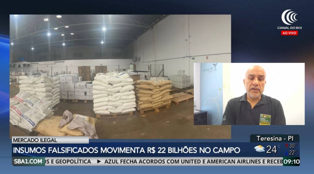Cresce a utilização de insumos agrícolas falsificados no Brasil