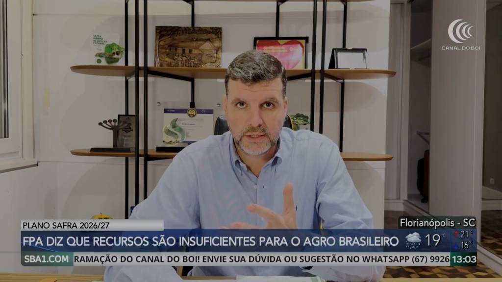 FPA critica Plano Safra 2026/27 e diz que recursos são insuficientes para o agronegócio