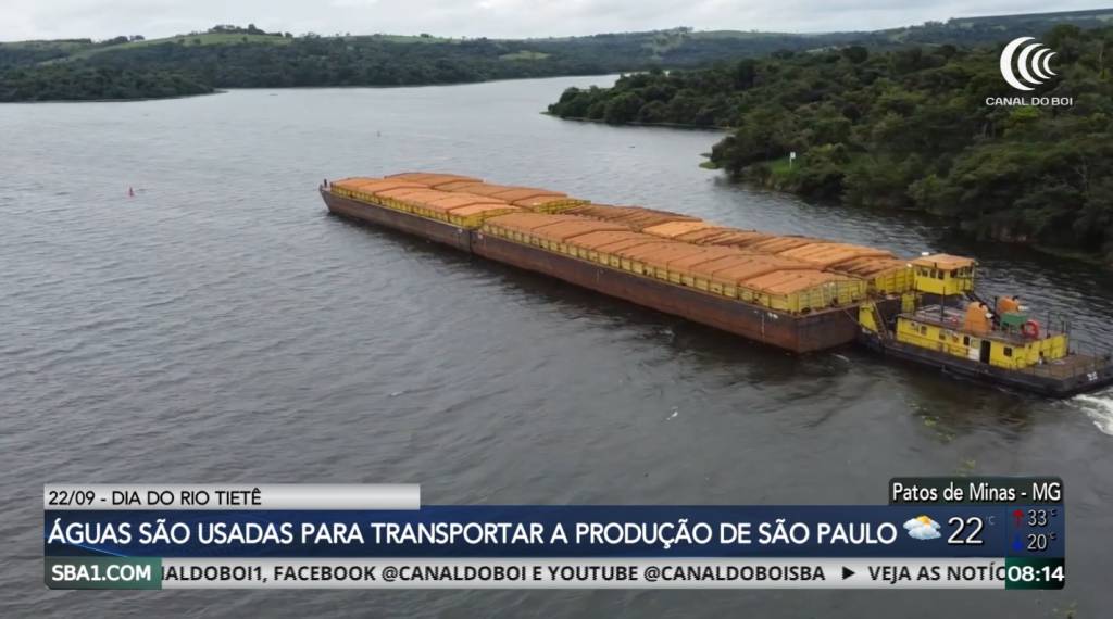 Dia do Rio Tietê: Hidrovia é um dos principais escoamentos de São Paulo