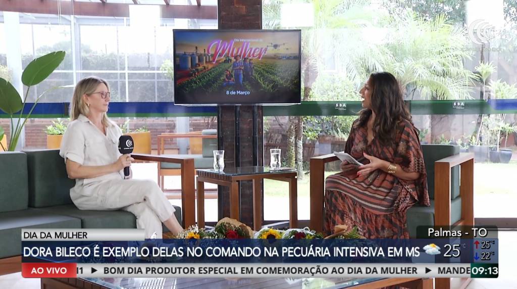 Dora Bileco é exemplo de mulher no comando da pecuária intensiva em MS