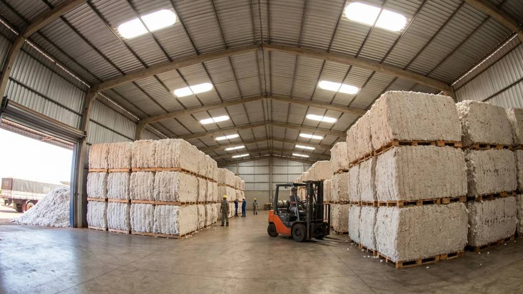 Algodão perde força no mercado interno, mas exportações reduzem pressão sobre os preços