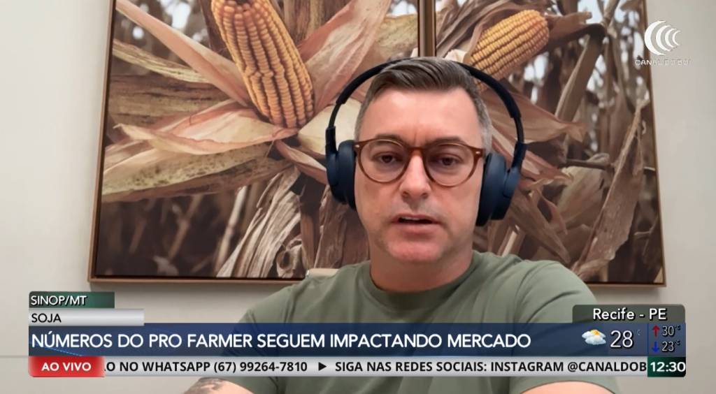 Soja sente impacto dos números do Pro Farmer