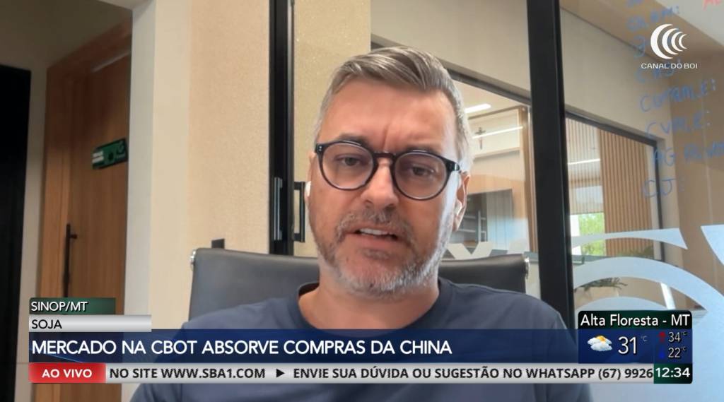 Soja reage às compras da China na CBOT, enquanto câmbio segue no radar