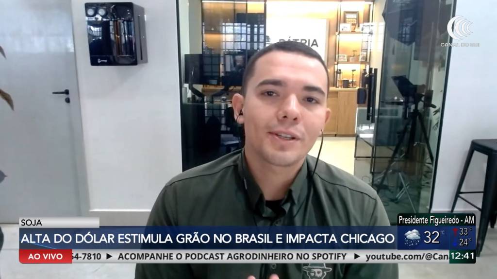 Alta do dólar estimula soja no Brasil e impacta Chicago
