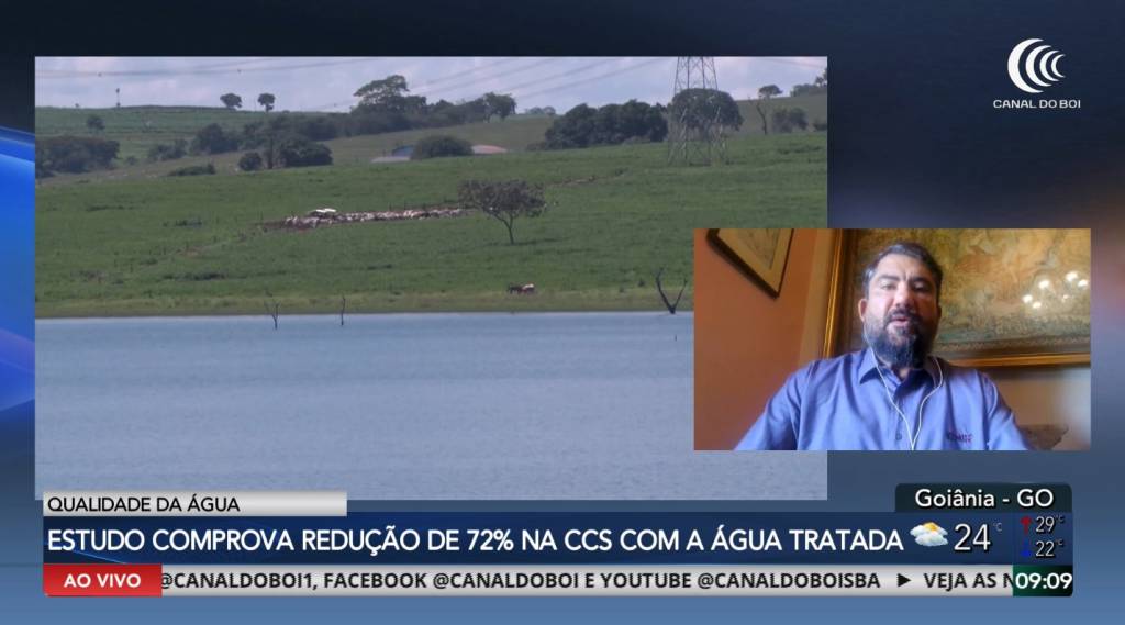 Qualidade da água impacta diretamente na produção de leite