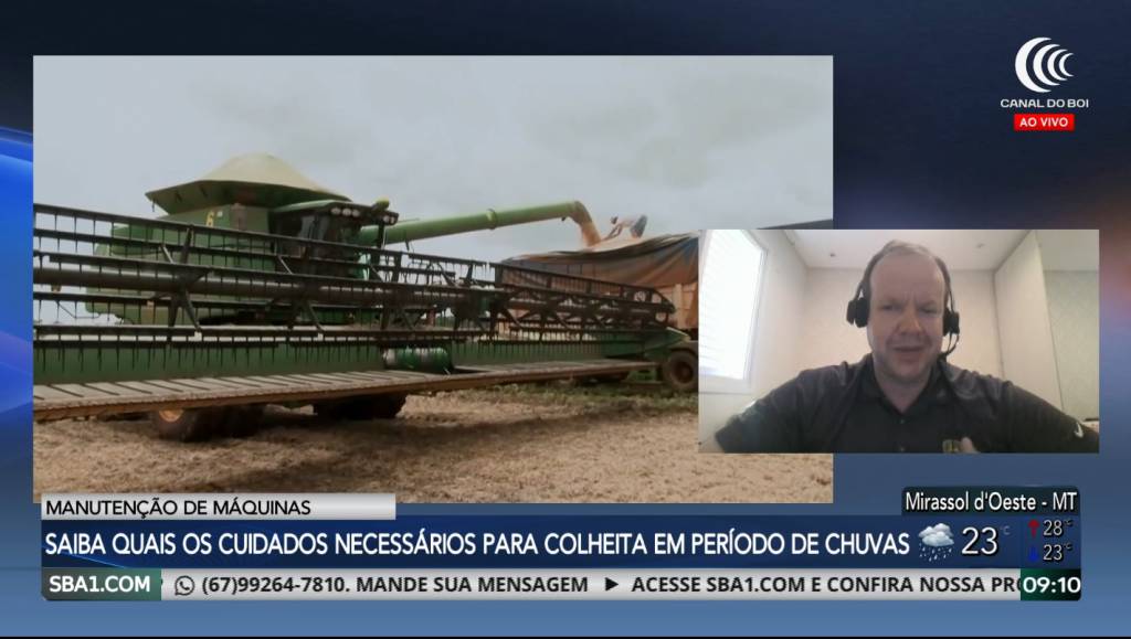 Saiba quais cuidados são necessários para a colheita dos grãos em período de chuvas