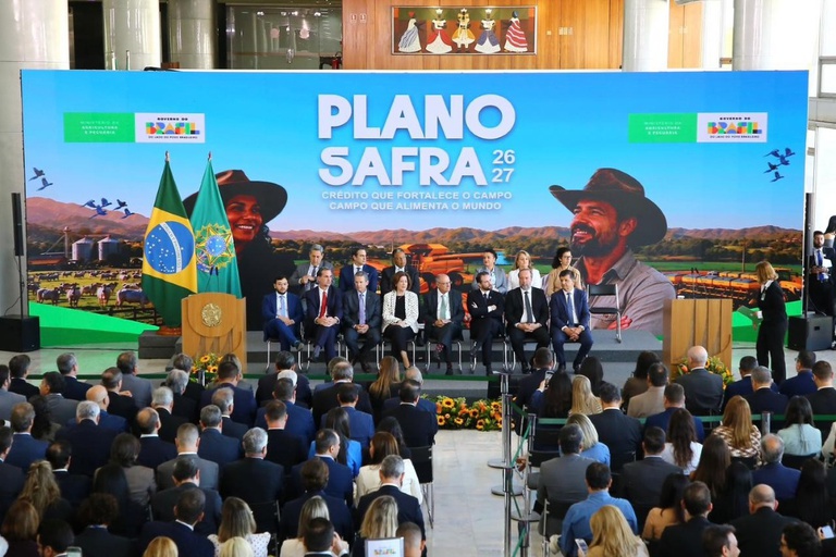 “O Brasil é o grande celeiro do mundo”, diz Alckmin, ao lançar Plano Safra com R$ 525,1 bilhões em crédito