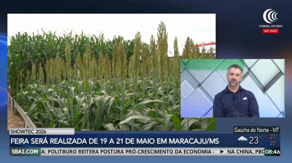 Especialistas discutem solo, soja e sorgo na Showtec 2026